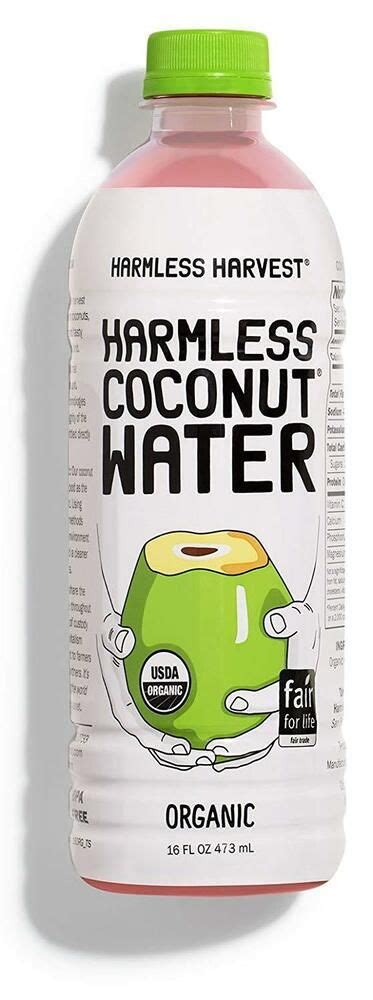 Harmless Harvest Organic Coconut Water Original Oz Pack Of EBay Organic
