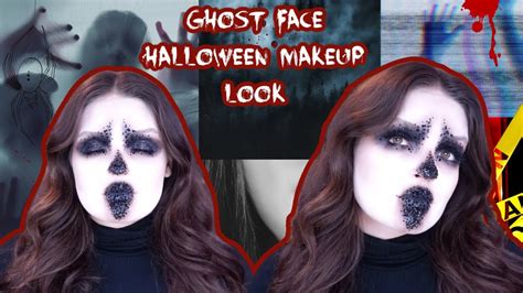 Ghostface Scream Halloween Makeup Youtube
