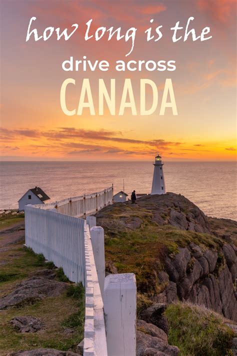 How long does it take to drive? How Long Does It Take To Drive Across Canada? - LazyTrips