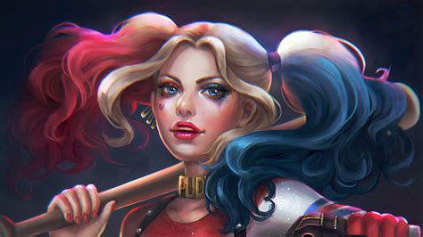 New Artwork Of Harley Quinn Hd Superheroes K Wallpapers Images