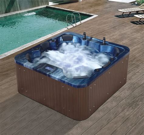 ce approved freestanding acrylic swimming pool whirlpool massage large outdoor balboa swim spa