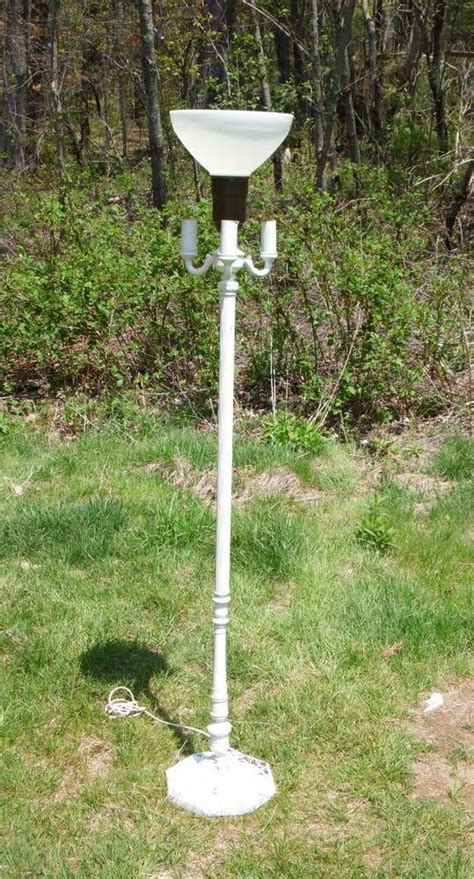 These lamps will complement any room setting. Vintage Art Deco Torchiere Candelabra Floor Lamp ...