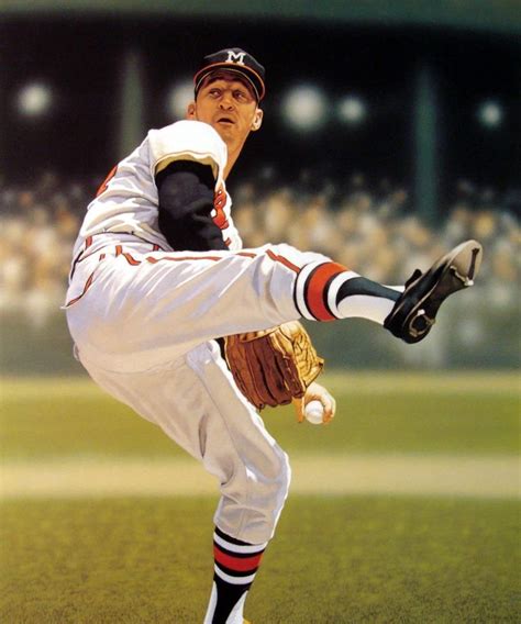 Using the finances he had saved. Warren Spahn - Cooperstown Expert