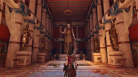 Shot Of The Parthenon Inside Dragon Age Age Skyrim