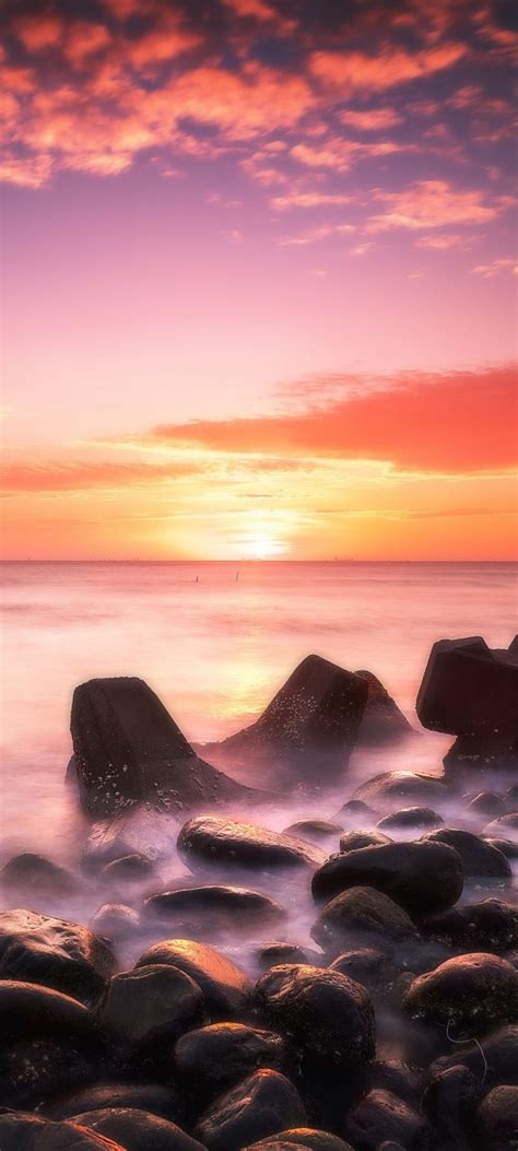 Sunrise Sea Wallpaper