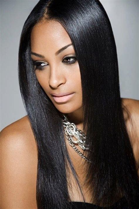 A short weave hairdo can look great with some infusion of color. Straight Weave Hairstyles | Beautiful Hairstyles