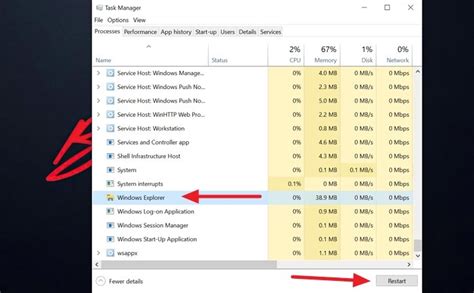 How To Restart Or Reset Windows 10 Taskbar To Default