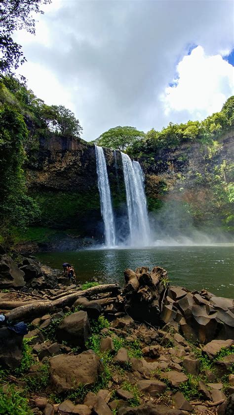 Kauai Waterfall Hawaii Hd Phone Wallpaper Peakpx