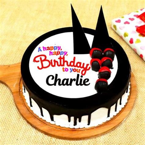 Happy Birthday Charlie Wishes Images Cake Memes 