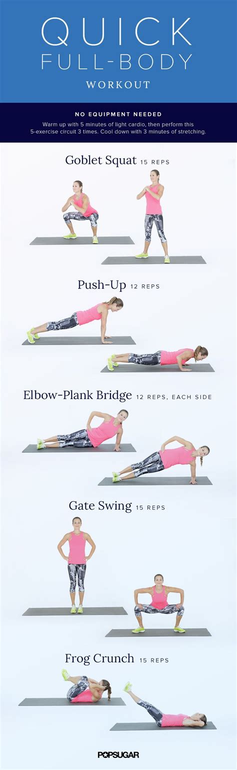The At Home Workout That Works Your Entire Body In 20 Minutes Quick