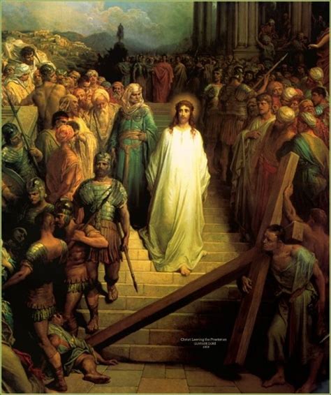 Prayer Before The Way Of The Cross Gustave Dore Imagens Religiosas