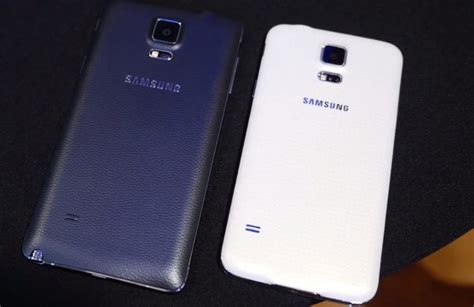 Samsung Galaxy Note 4 Vs Galaxy S5 Brief First Look Phonesreviews Uk