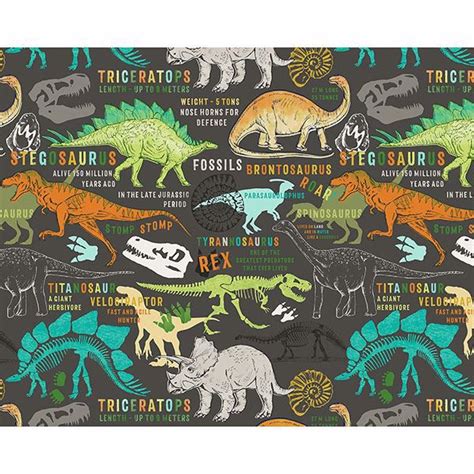 Wr50587 Dinosaurs Wall Mural By Wall Rogues
