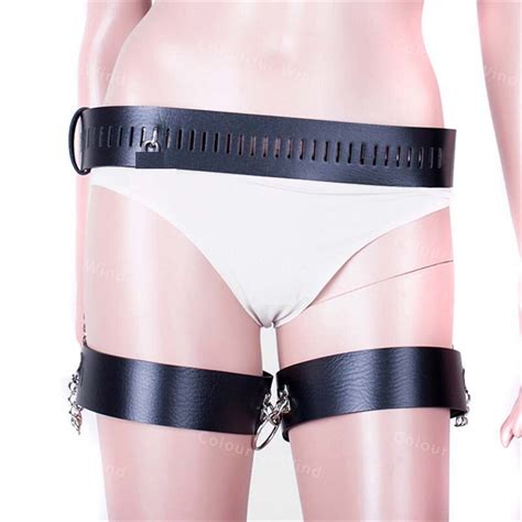 fetish thigh slings open legs restraint bondage belt adult game sex toy my xxx hot girl