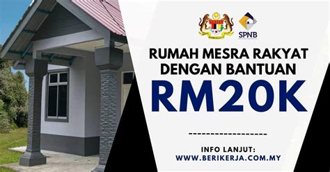 Bantuan Kerajaan Rm20000 Cara Memohon Rumah Mesra Rakyat Rmr Atas