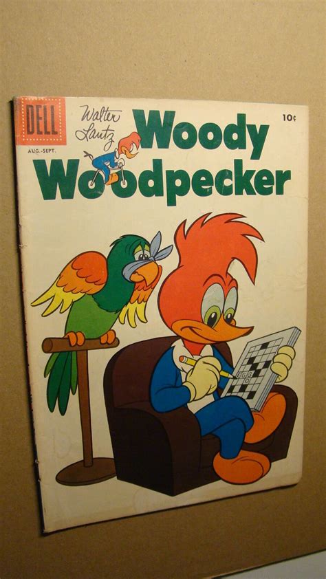 Woody Woodpecker 50 Solid Copy Dell Comics 1958 Walter Lantz Comic