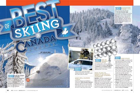 Best1 2200 ⋆ Ski Canada Magazine