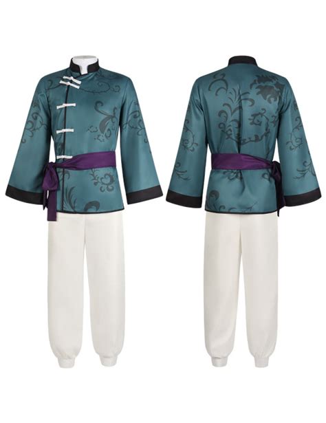 Blue Lock Rin Itoshi Cosplay Costumes Chinese Kung Fu Clothing Free Shipping 6999