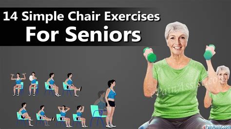 14 Easy Chair Exercises For Seniors And Beginners Youtube