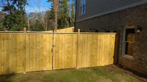 Atlanta Wood Privacy Fences