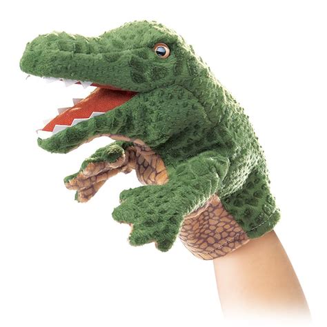 Folkmanis 2928 Little Alligator Hand Puppet