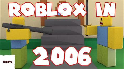 Roblox 2006 Youtube