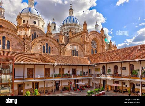 Historical Landmarks Of Cuenca Ecuador Stock Photo Alamy