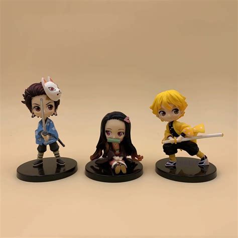 When the demon provokes zenitsu by calling him a coward, the boy doesn't give in to his emotions. 3pcs/set Demon Slayer Merch Kimetsu no Yaiba Action ...