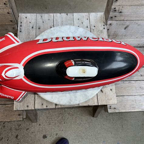 BUDWEISER Inflatable Bud One Airship 30 Blow Up Blimp King Of Beers