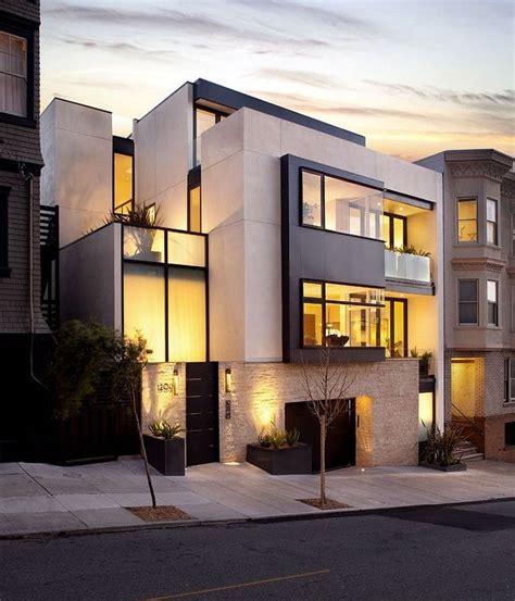 Gambar Contemporary Home Exterior Design Ideas Urban House Idea