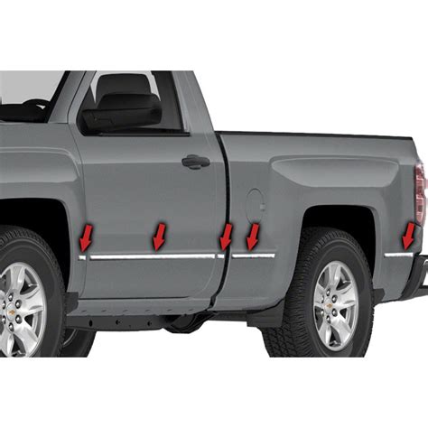 Auto Reflections Side Molding And Rocker Panels 14 15 Chevrolet