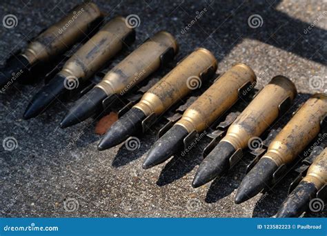 20 Millimetre Cannon Shells Stock Image Image Of Shells Gunner
