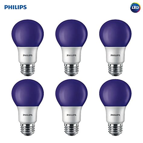 Philips Led A19 Color Light Bulb 8 Watt 60 Watt Equivalent E26 Base