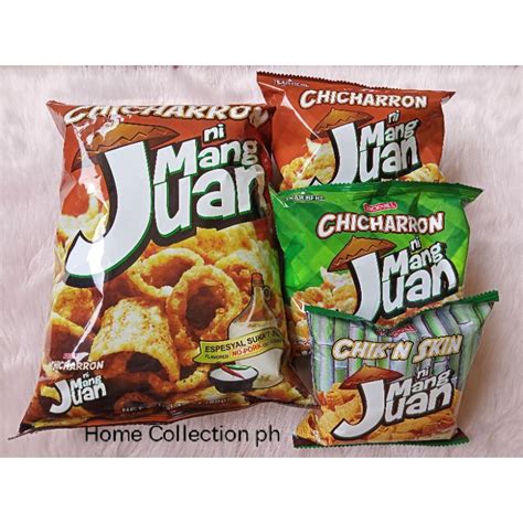 Chicharon Ni Mang Juan And Chicken Skin Ni Mang Juan Shopee Philippines