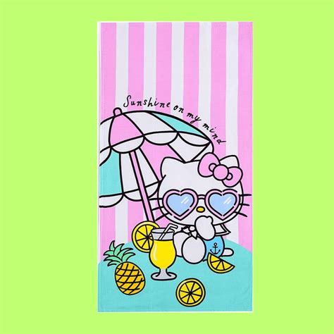 Hello Kitty Chic Unveiling The Cutest Beach Towel Design