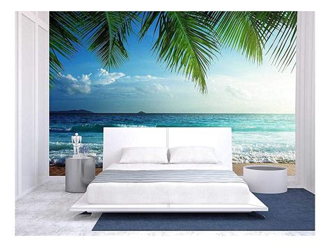 Wall26 Sunset On Seychelles Beach Removable Wall Mural Self