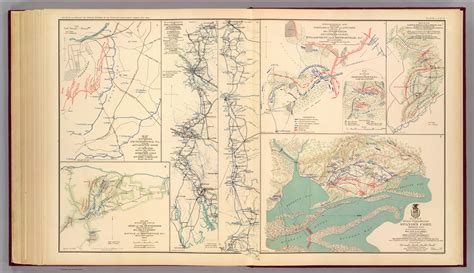 Map Of The Environs Of Petersburg Va From The Appomattox River To Ft