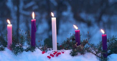 Advent Wreath Candles