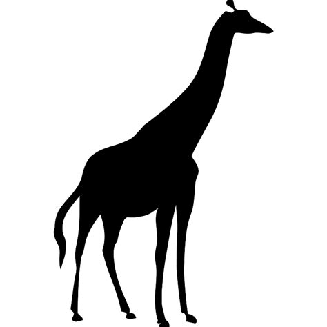 Giraffe Silhouette Svg File