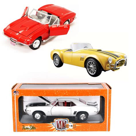 Best Of 1960s Muscle Cars Diecast Set 22 Set Of Three 124 Scale Diecast Model Cars