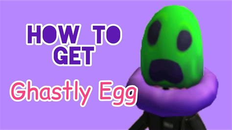 How To Get The Ghastly Egg Roblox Egg Hunt 2020 Zebraziki Youtube