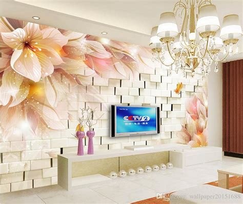 Fashion 3d Home Decor Beautiful Fantasy Flowers 3d Stereo