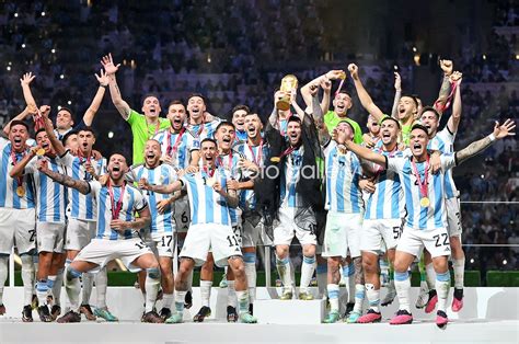 Argentina World Champions World Cup Final Qatar 2022 Images Football Posters