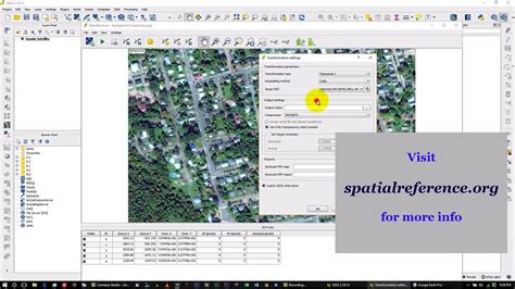 Creating Georeferencing Imagery Using Free Qgis Software Youtube