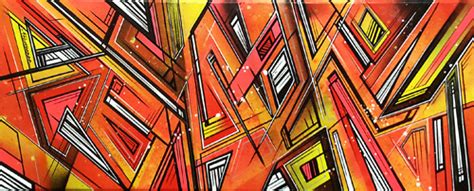 Abstract Geometric Original Contemporary Urban Paintings And Prints