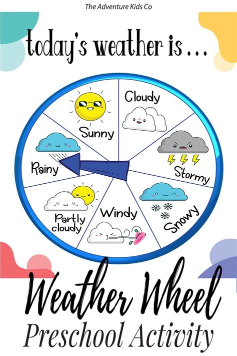 Preschool Weather Chart Activity Preschool Weather Chart Preschool
