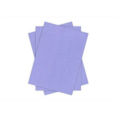Glitter Card A4 Lilac Pack Of 3 Peak Dale Products