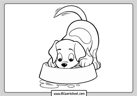 Printable Dogs coloring pages for Kids