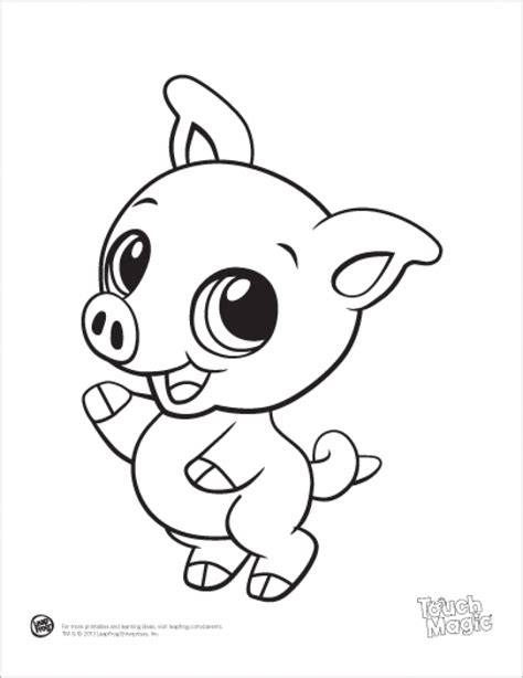 20 Free Printable Baby Animal Coloring Pages