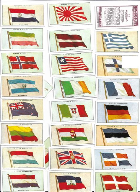 Flags Of The League Of Nations Modern Reprint Of Original Etsy